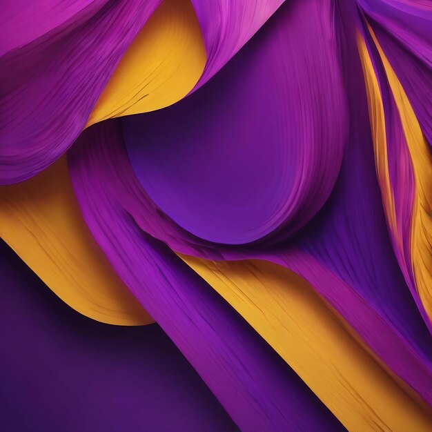 Yellow purple abstract card background