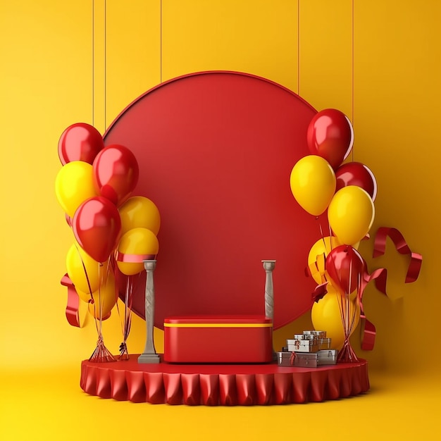 yellow and red color palette