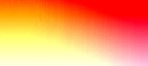 Yellow and red gradient panorama background