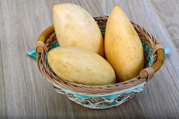 Yellow ripe mango