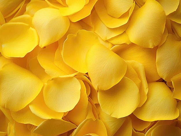 Yellow rose petals as a background