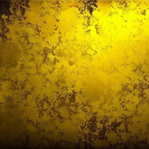 Yellow rough and grunge wall textured background