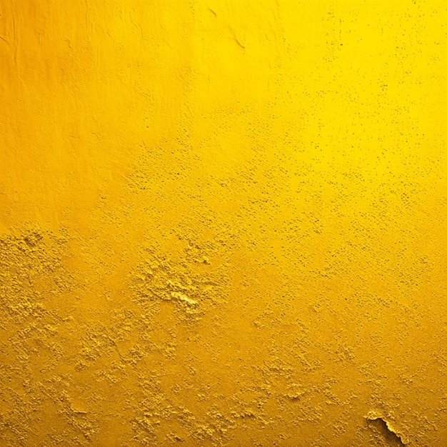노란색 거칠고 그런지색 벽 텍스처 배경