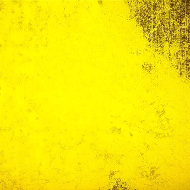 Yellow rough and grunge wall textured background