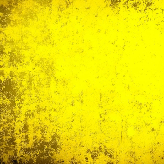 Photo yellow rough and grunge wall textured background