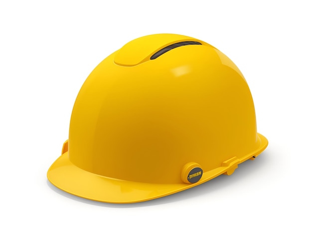 Foto casco di sicurezza giallo