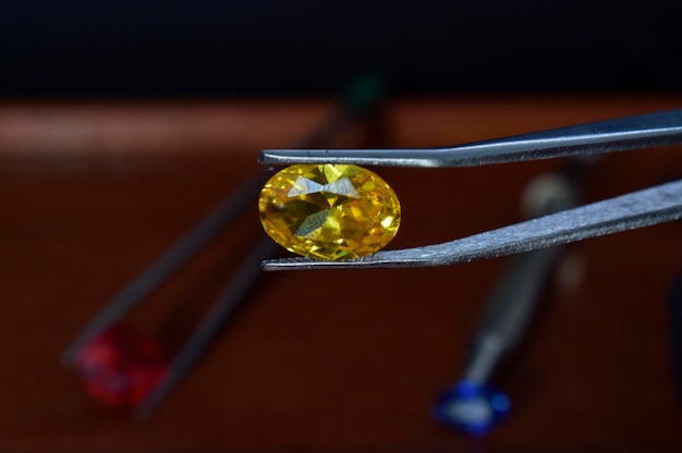 yellow sapphire jewelry