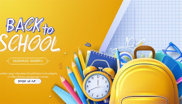 a yellow school watch with the words quot to to start your school quot on the side
