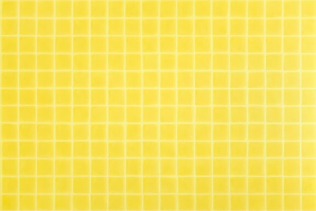 Yellow small tiles background texture of a Swimming pool or bath AI generative