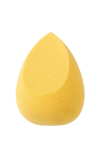 Yellow sponge isolated