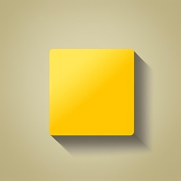 Photo yellow stick note isolated on transparency background