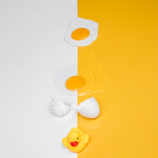 Yellow still life of egg