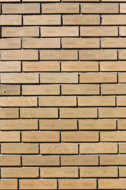 Yellow stone bricks wall  texture background