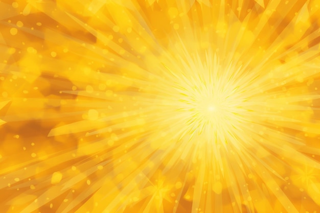 Photo yellow sunburst background design