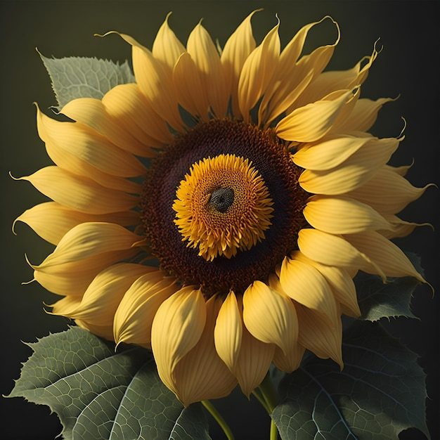 Yellow sunflower