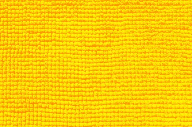 yellow towel closeup fabric and texture background