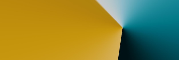 yellow triangle on blue linkedin background