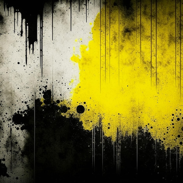 Yellow Vintage grunge concrete abstract paper texture studio wall background