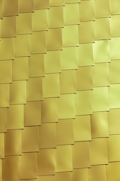 Yellow Vinyl Tile wall