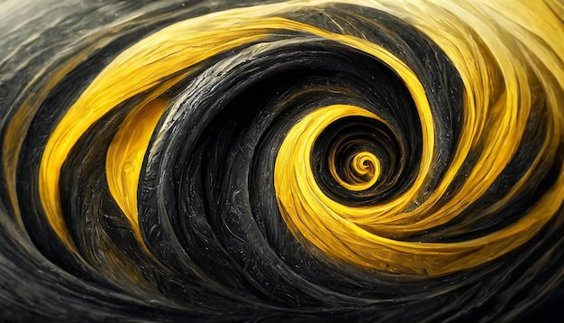 yellow vortex background