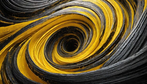 yellow vortex background