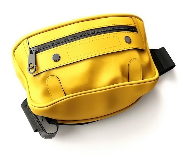 Yellow waist bag