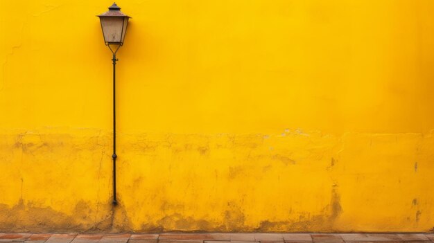 Yellow wall background