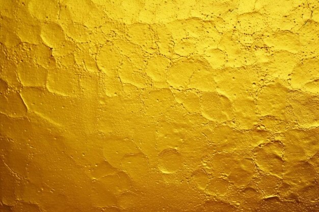 a yellow wall with a textured background and a light source of water.