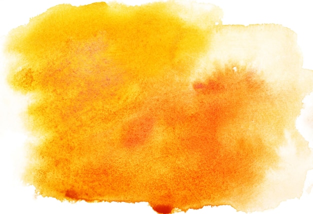 Photo yellow watercolor background