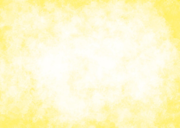Photo yellow watercolor texture background