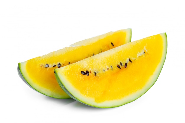 Yellow watermelon