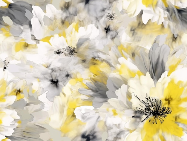 A yellow and white flower wallpaper that says " yellow ".