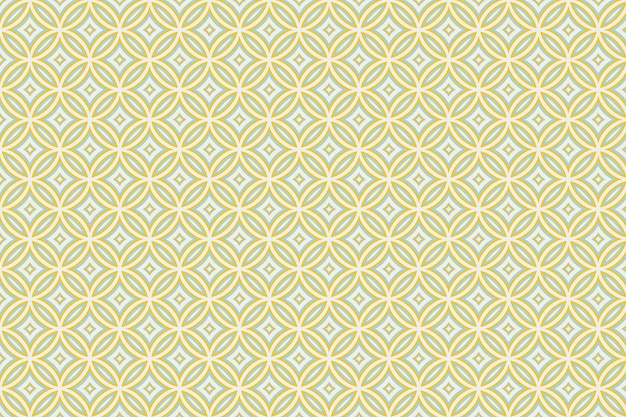 A yellow and white pattern with a diamond pattern.