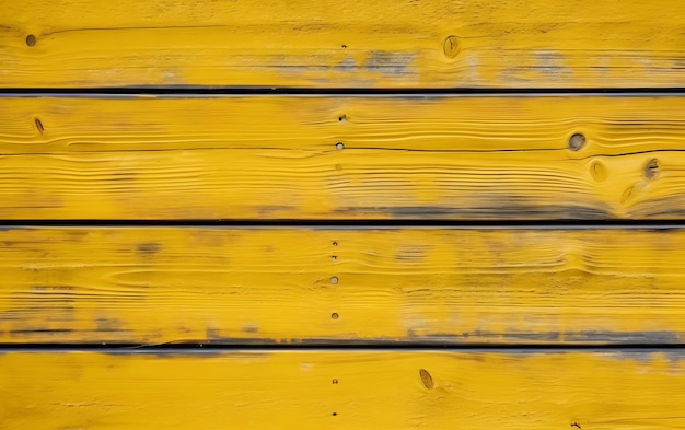 写真 「木」という文字が書かれた黄色の木の板