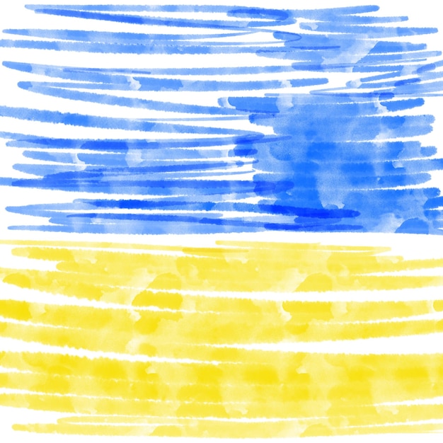 Yellowblue pattern in the colors of the flag of Ukraine patriotism