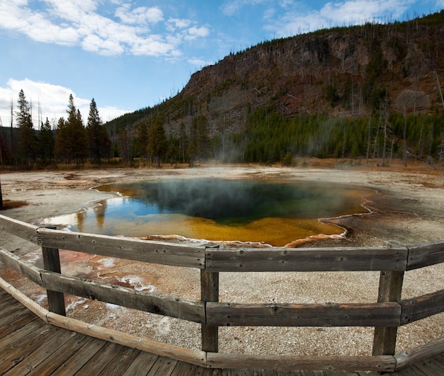 Photo yellowstone park