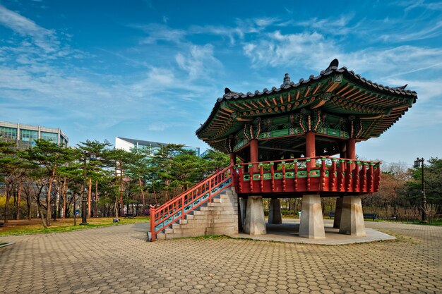 韓国ソウルの汝矣島公園