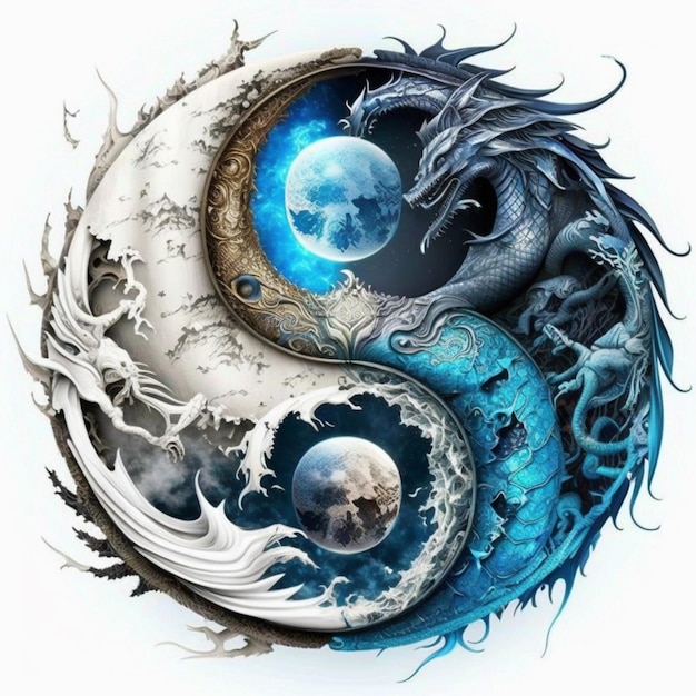 The yin yang is a symbol of harmony and harmony.