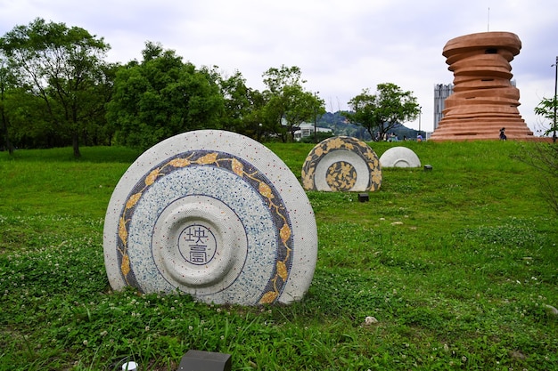 Foto distretto di yingge taiwan 29 aprile 2023 distretto di yingge la città della ceramica nella città di new taipei