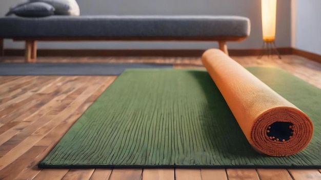 Yoga and acupuncture mat with little needles for therapy and relaxation kuznetsov applicator