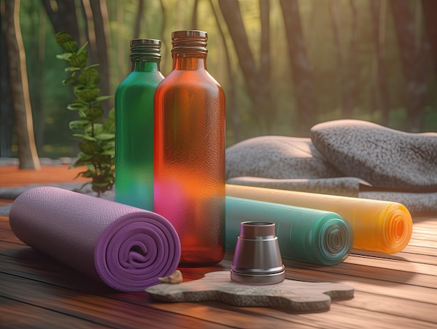 Yoga en wellness-concept