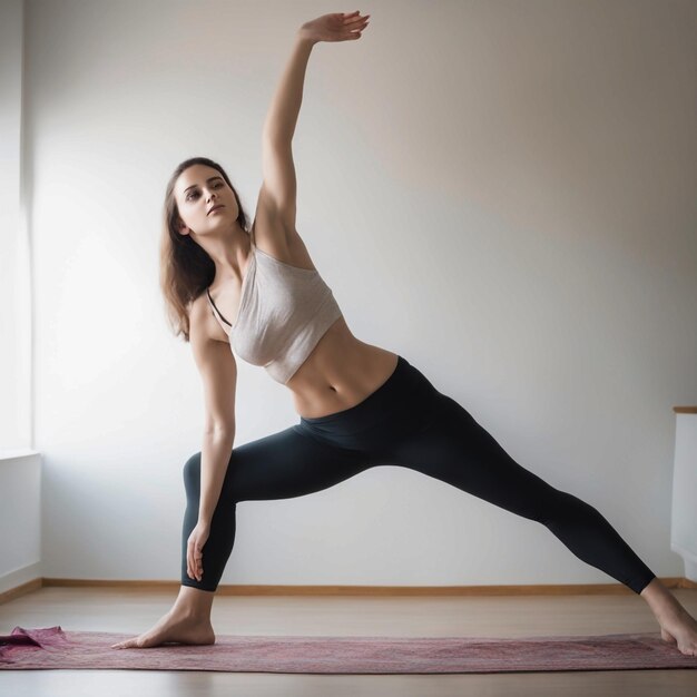 Photo yoga girl