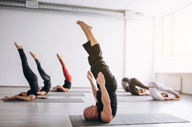 Yoga groepstrainer