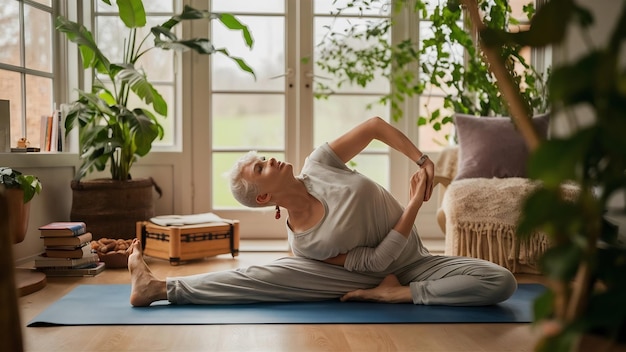 Yoga at home