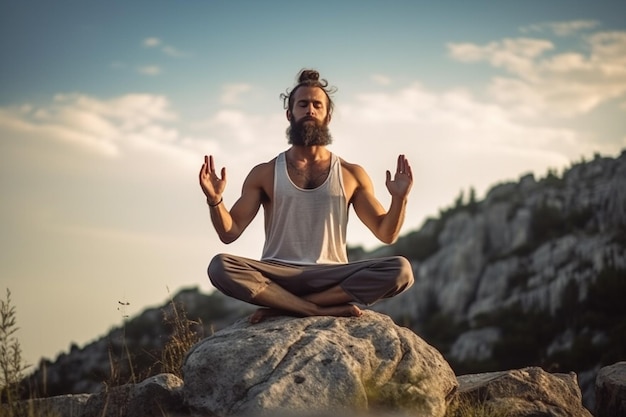 Yoga in nature