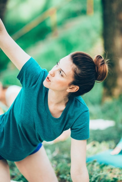 Yoga in nature