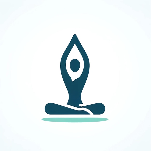 Photo yoga pose icon