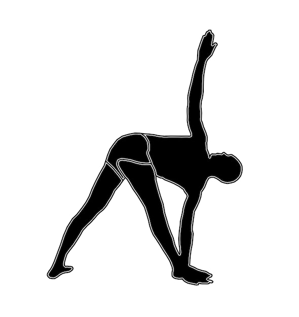 Photo yoga position