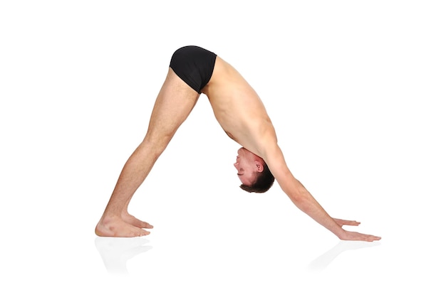 Photo yoga position