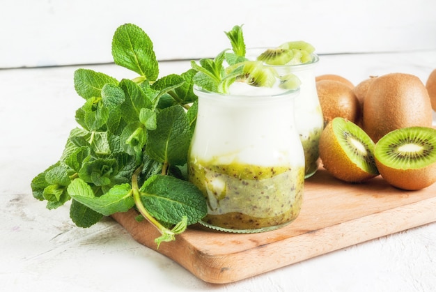 Yoghurt Met Kiwi